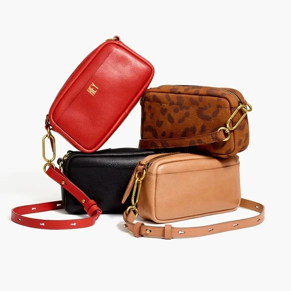 NWT Madewell The Leather Carabiner Mini Crossbody Bag - Picture 4 of 11